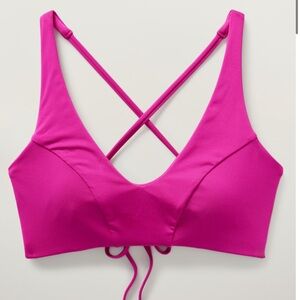 Athleta Triangle Bikini Top D-DD NWT